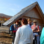 1. Na Przełęczy Wyżniańskiej kupiliśmy bilety wstępu do Bieszczadzkiego Parku Narodowego.