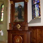5. ...i relikwiarz św. Jana Pawła II w kaplicy Miłosierdzia Bożego.