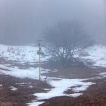 12. Na przełęczy Ždiare mgła przesłoniła wszystko.